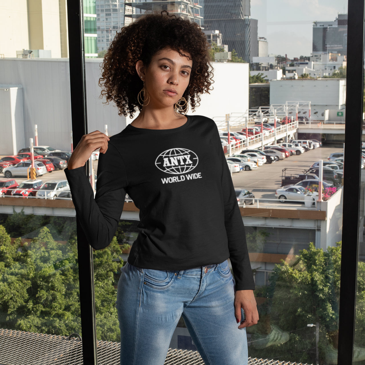 ANTX Black Long Sleeve T-Shirt