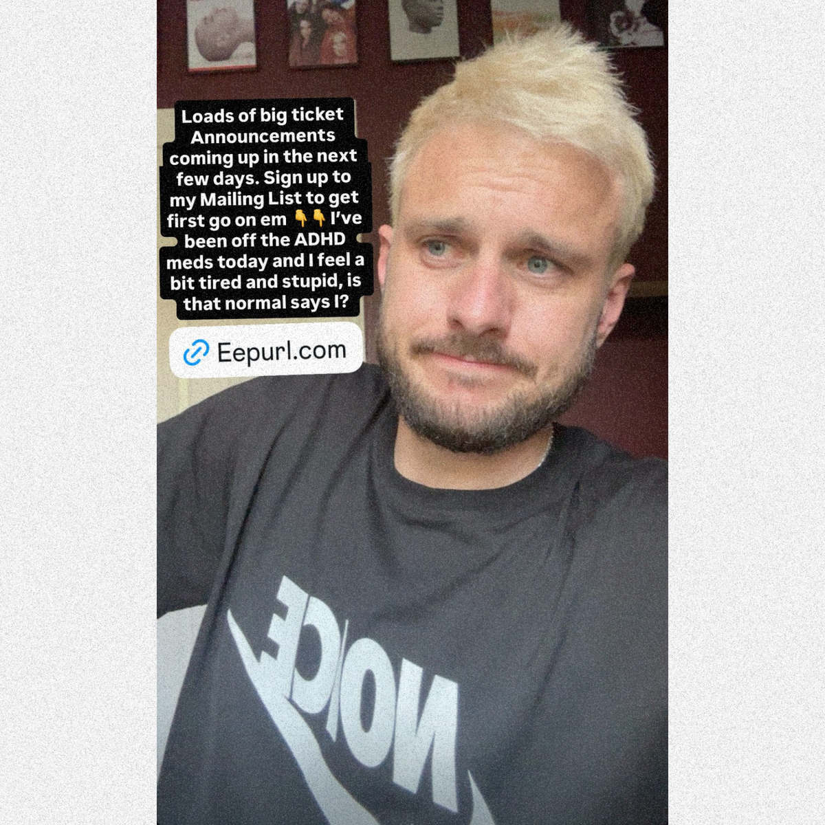 Noice Black T-Shirt