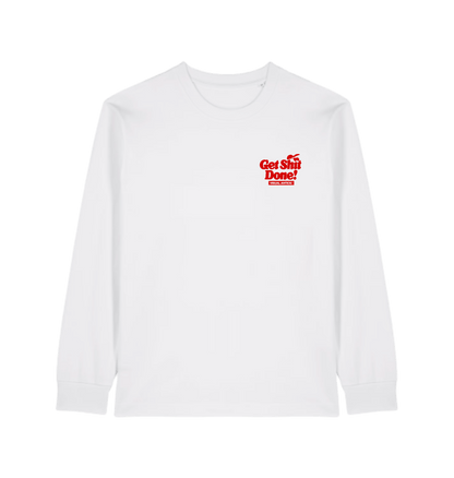 White Printed T-shirt Front