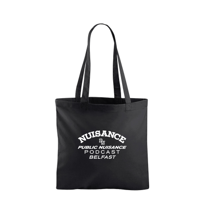 Black Printed Bag