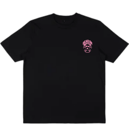 Black Printed T-shirt Front