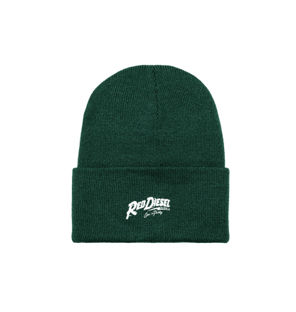 Bottle Green Beanie Front