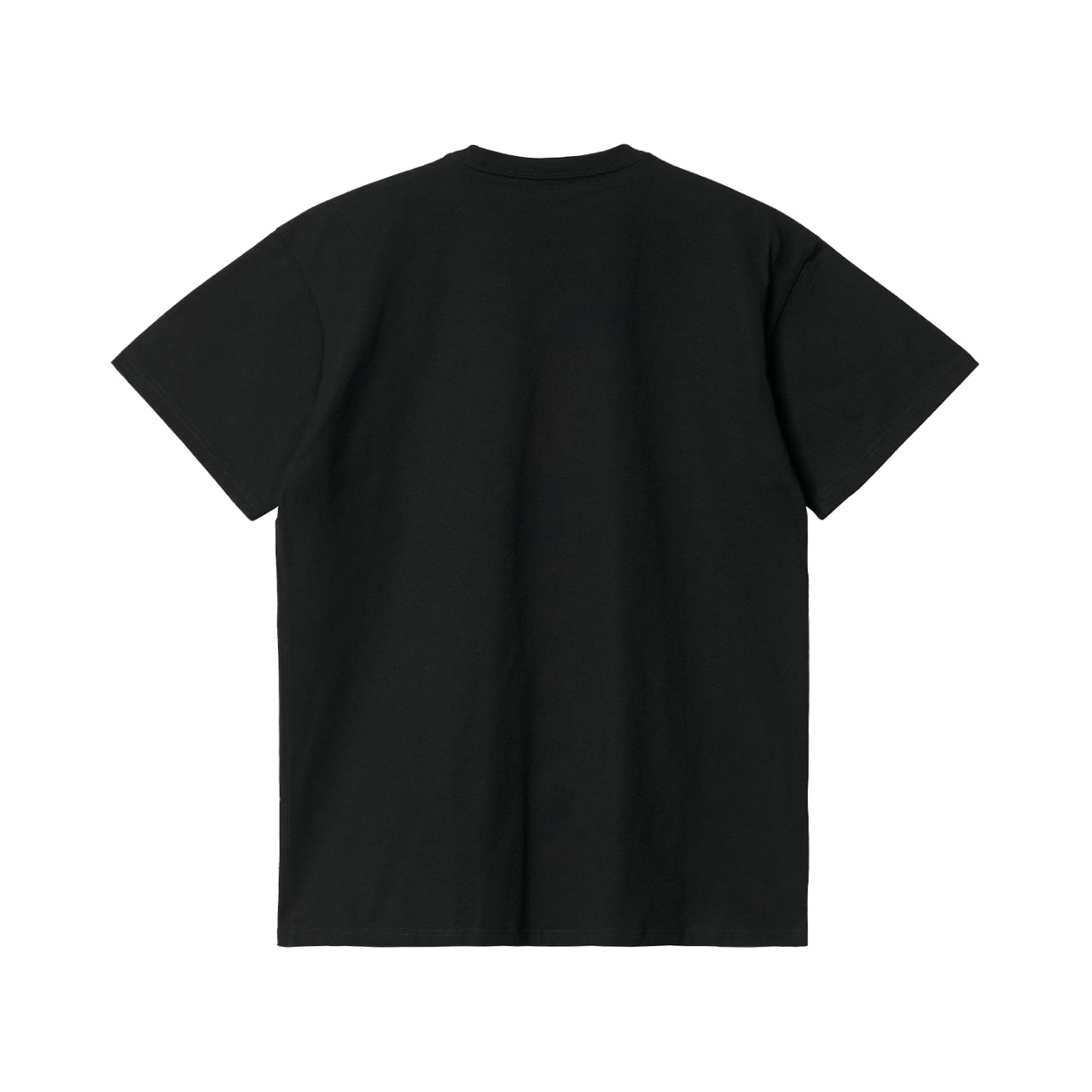 Plain black shirt template best sale