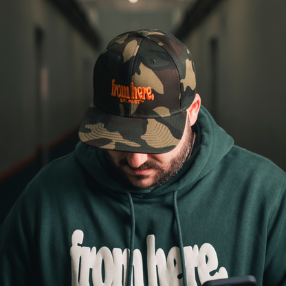 From Here Belfast Camo Cap