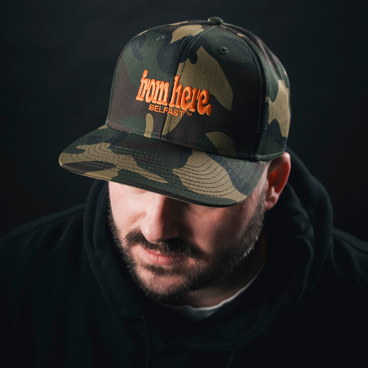 From Here Belfast Camo Cap