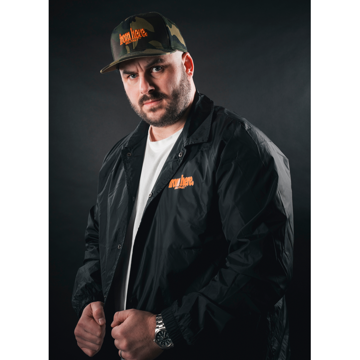From Here Belfast Camo Cap