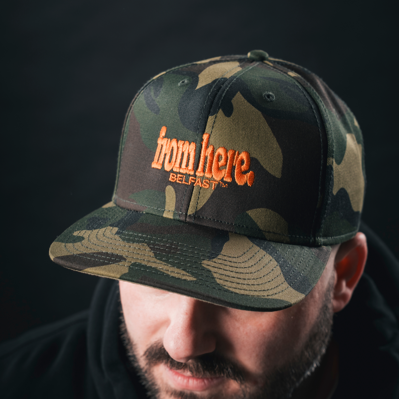 From Here Belfast Camo Cap