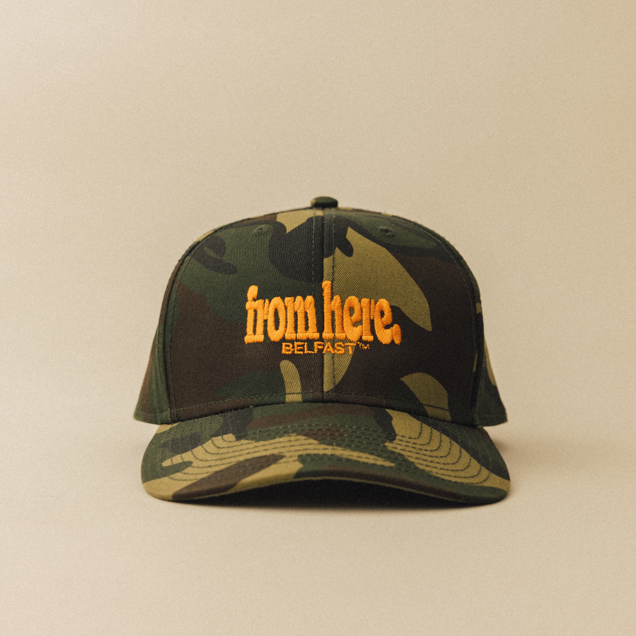 From Here Belfast Camo Cap