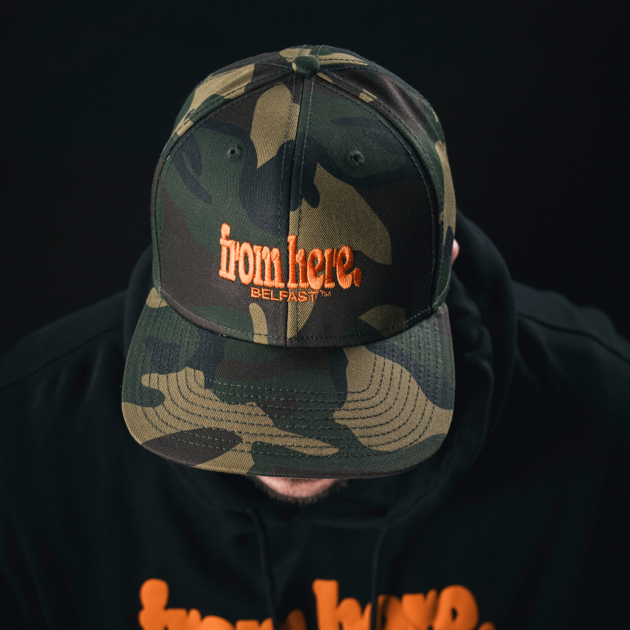From Here Belfast Camo Cap