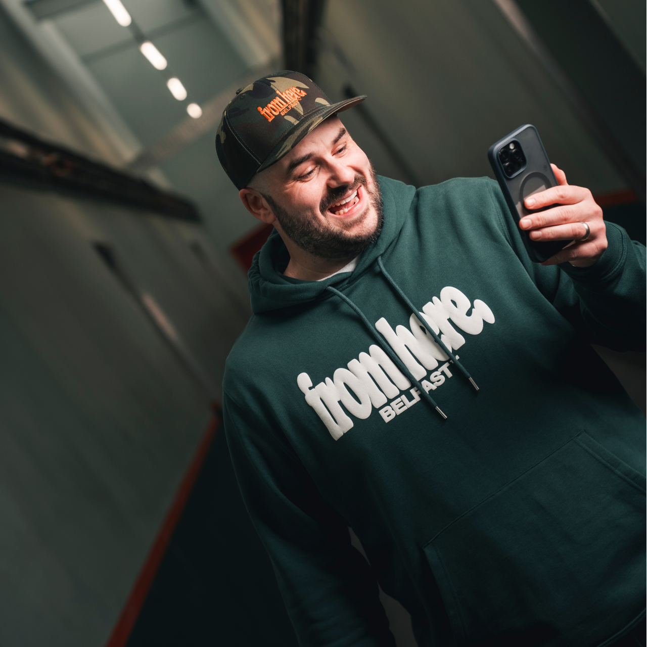 From Here Belfast Camo Cap