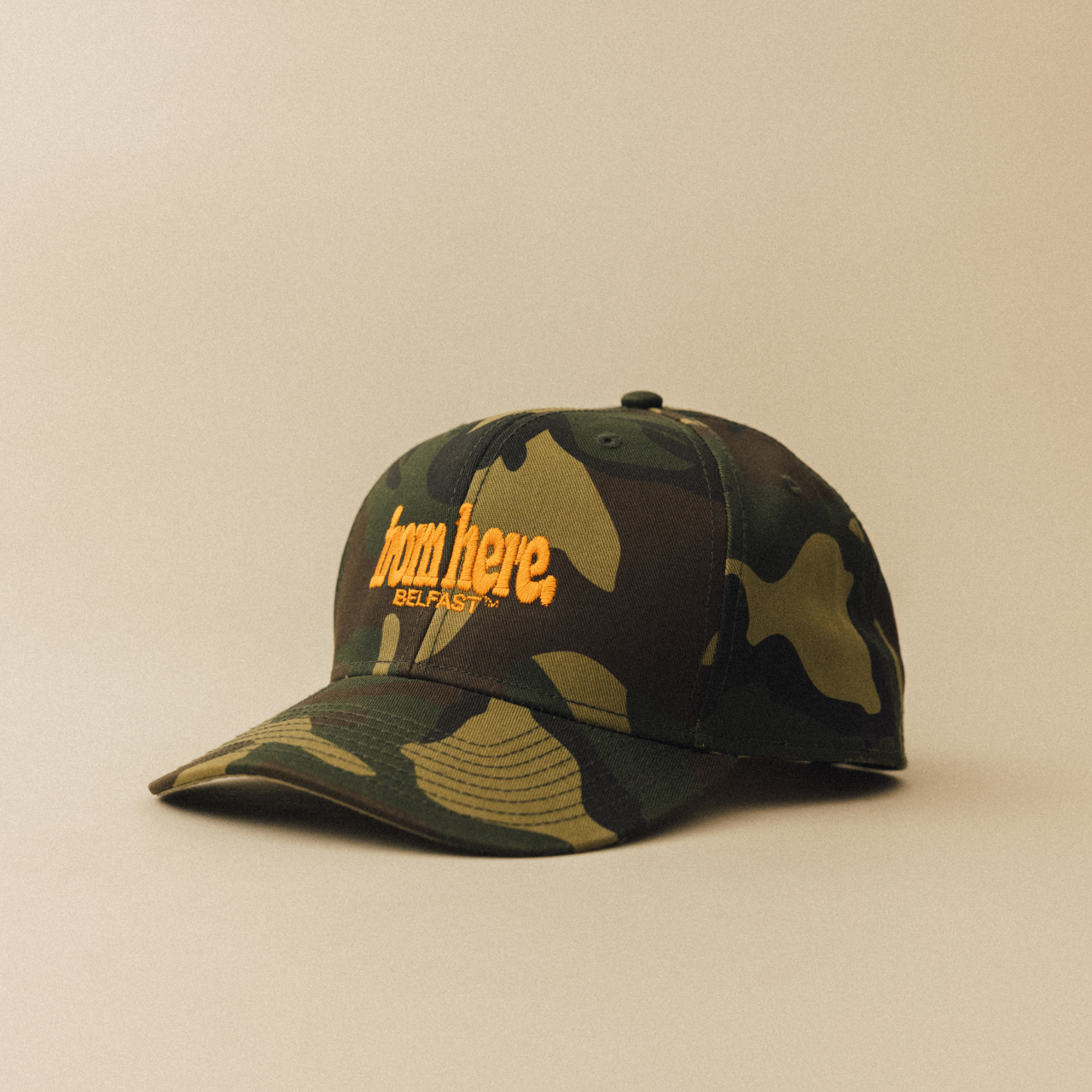 From Here Belfast Camo Cap