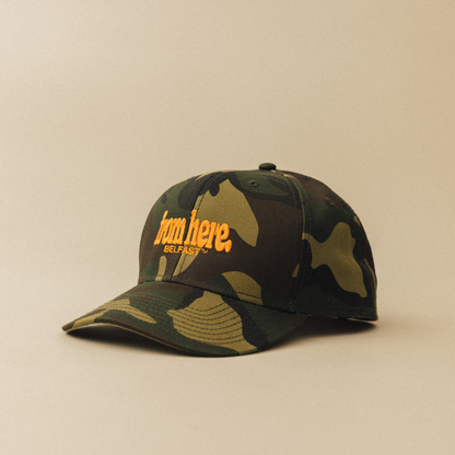 From Here Belfast Camo Cap
