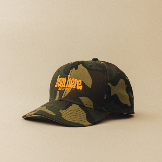 From Here Belfast Camo Cap