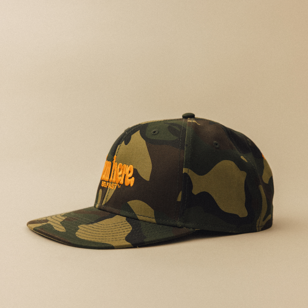 From Here Belfast Camo Cap
