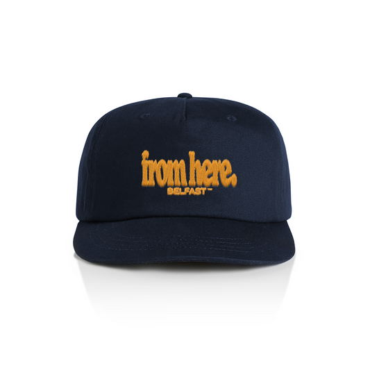 From Here Navy Cap