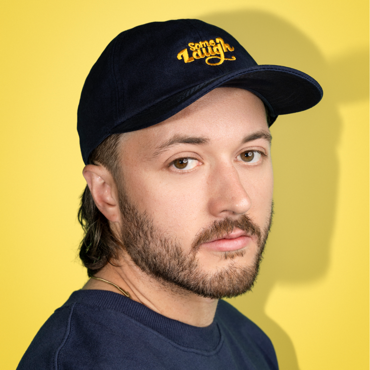 Some Laugh Podcast Navy Cap