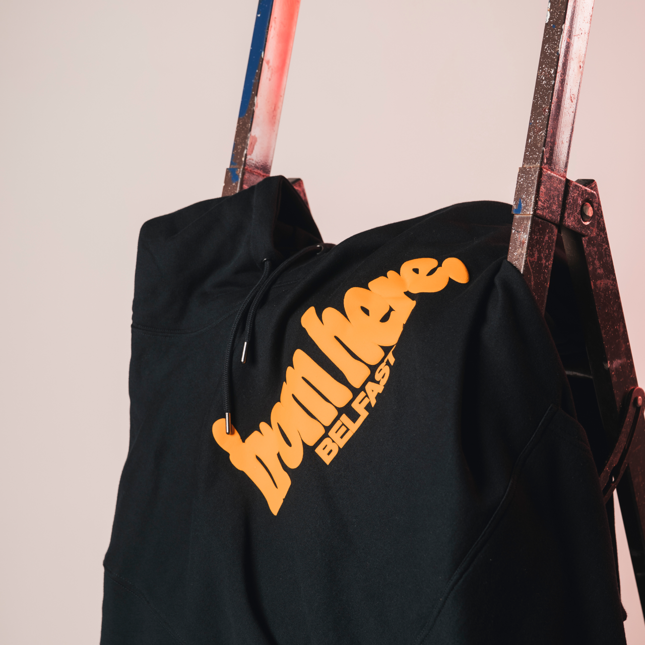 From Here Belfast Black Hoodie