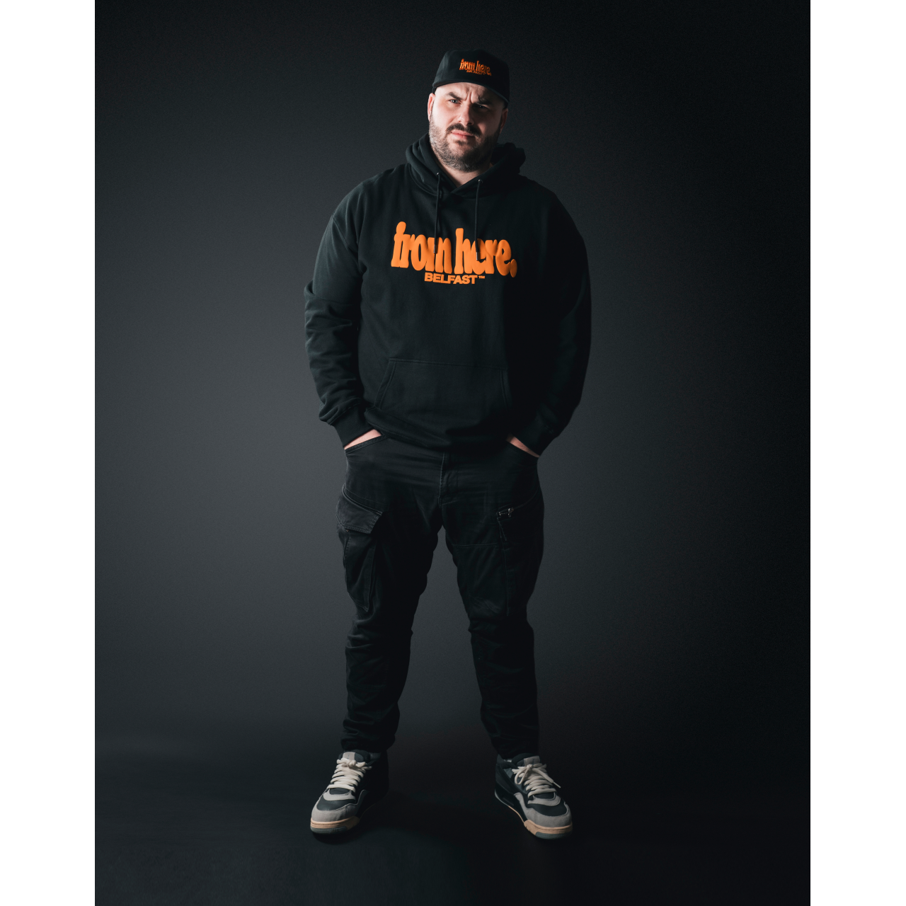 From Here Belfast Black Hoodie