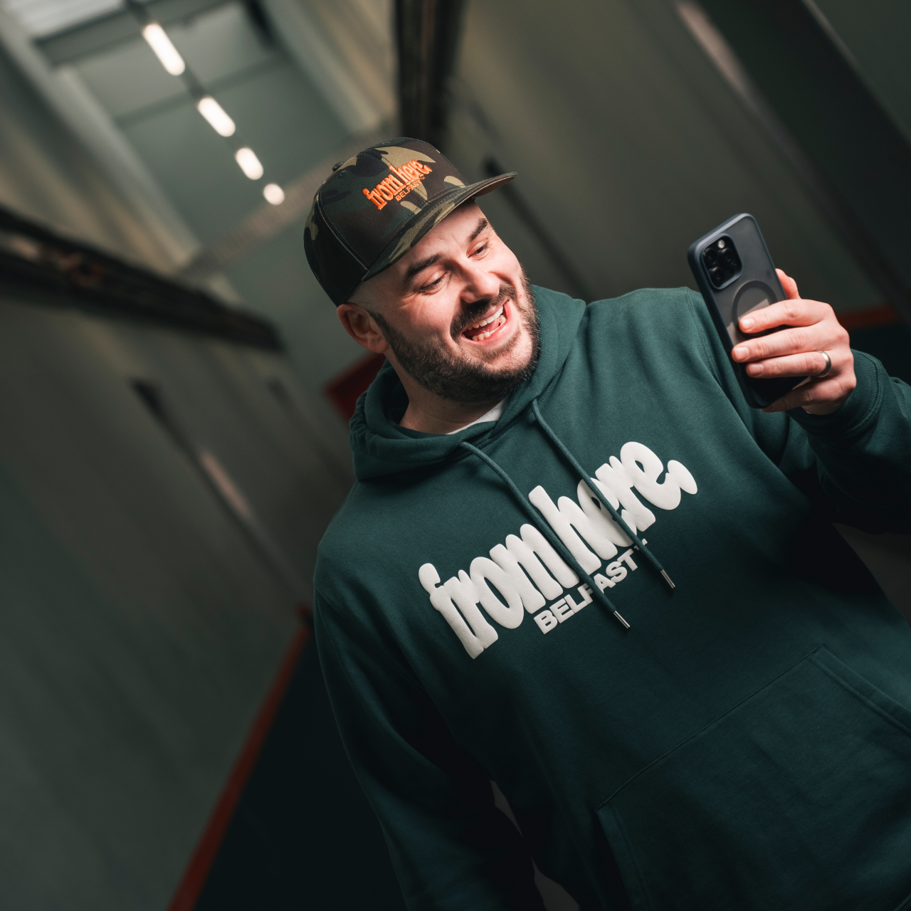 From Here Bucky Green Hoodie