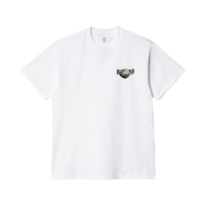 Budpod Logo White T-Shirt