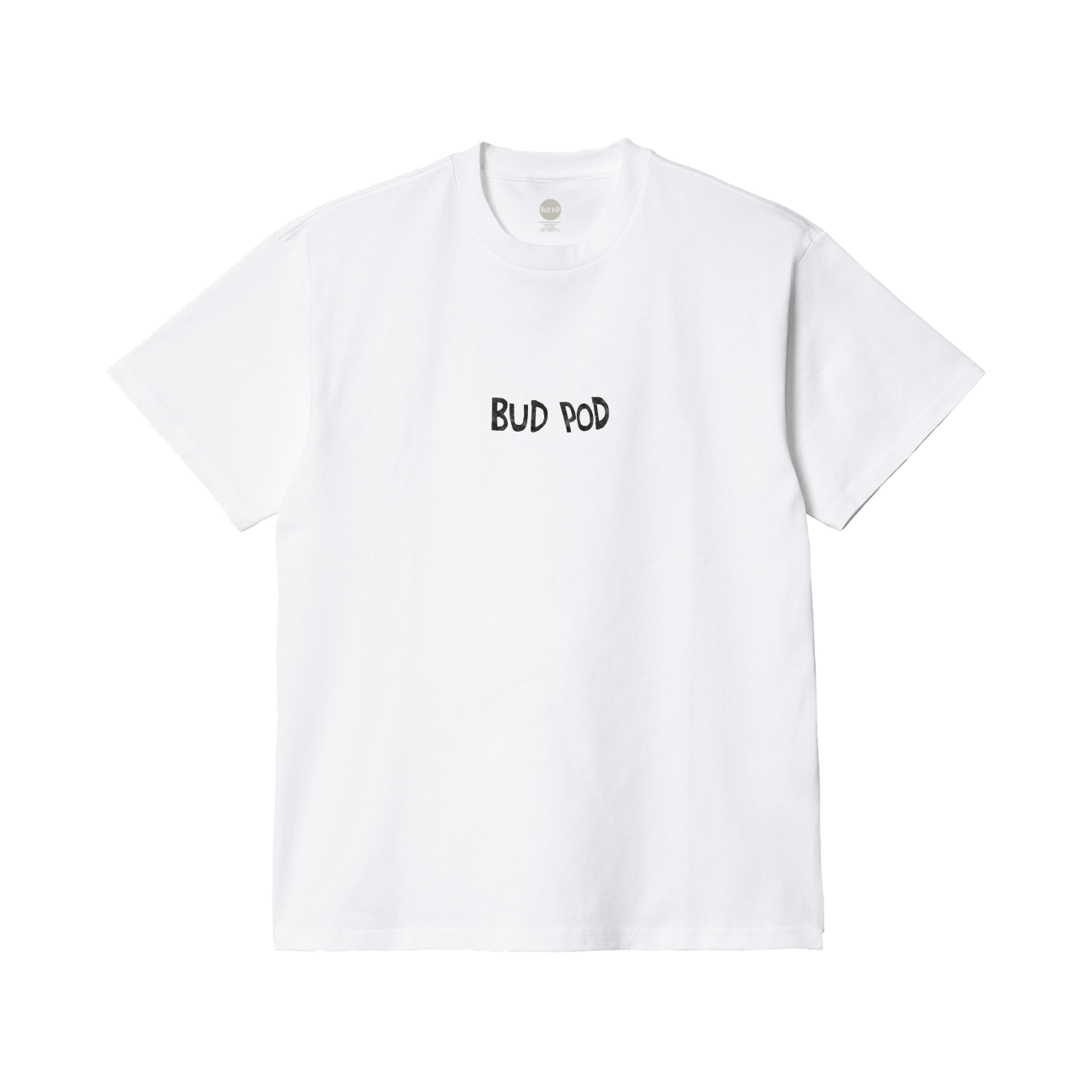 Budpod Retro Logo White T-Shirt