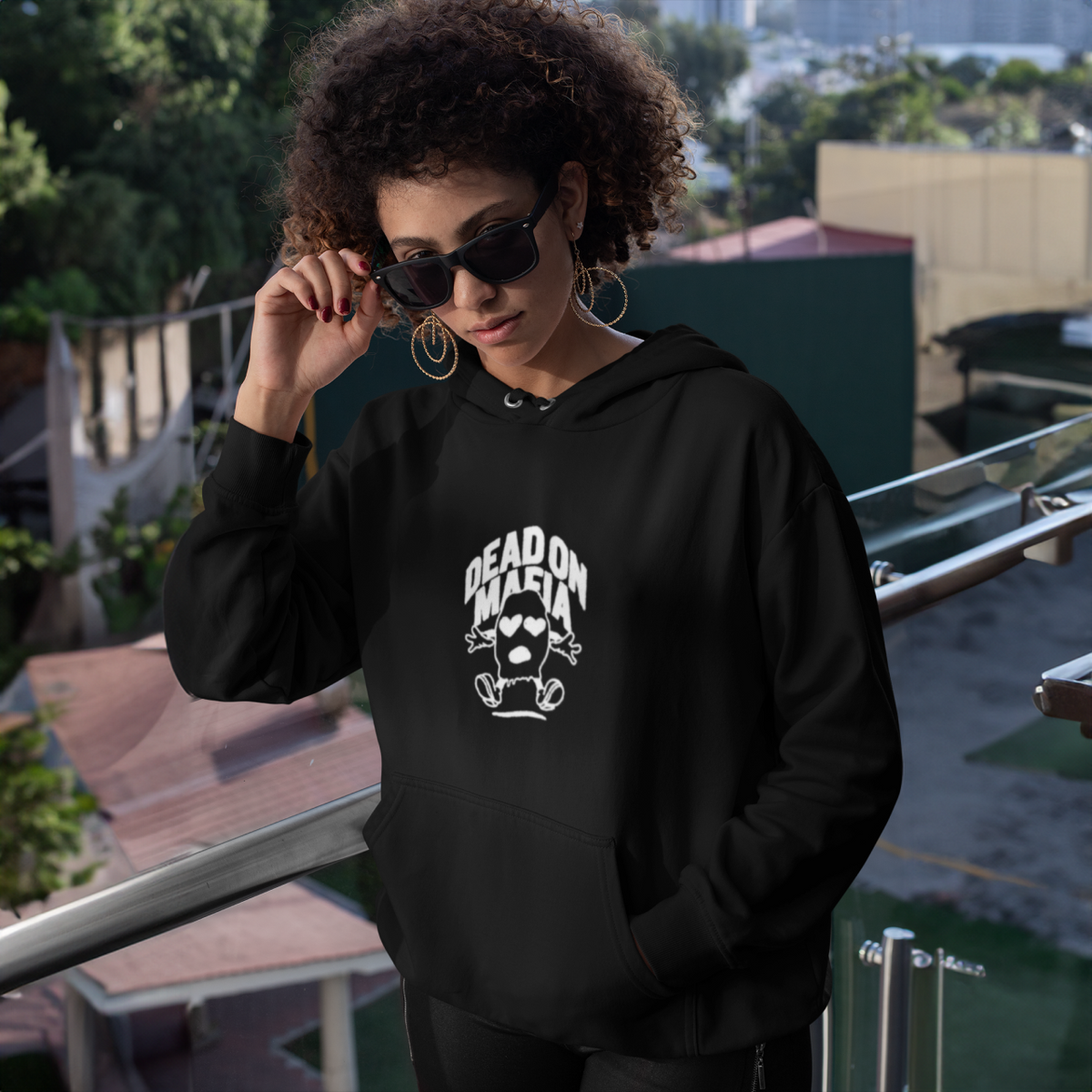 Dead On Mafia Black Hoodie