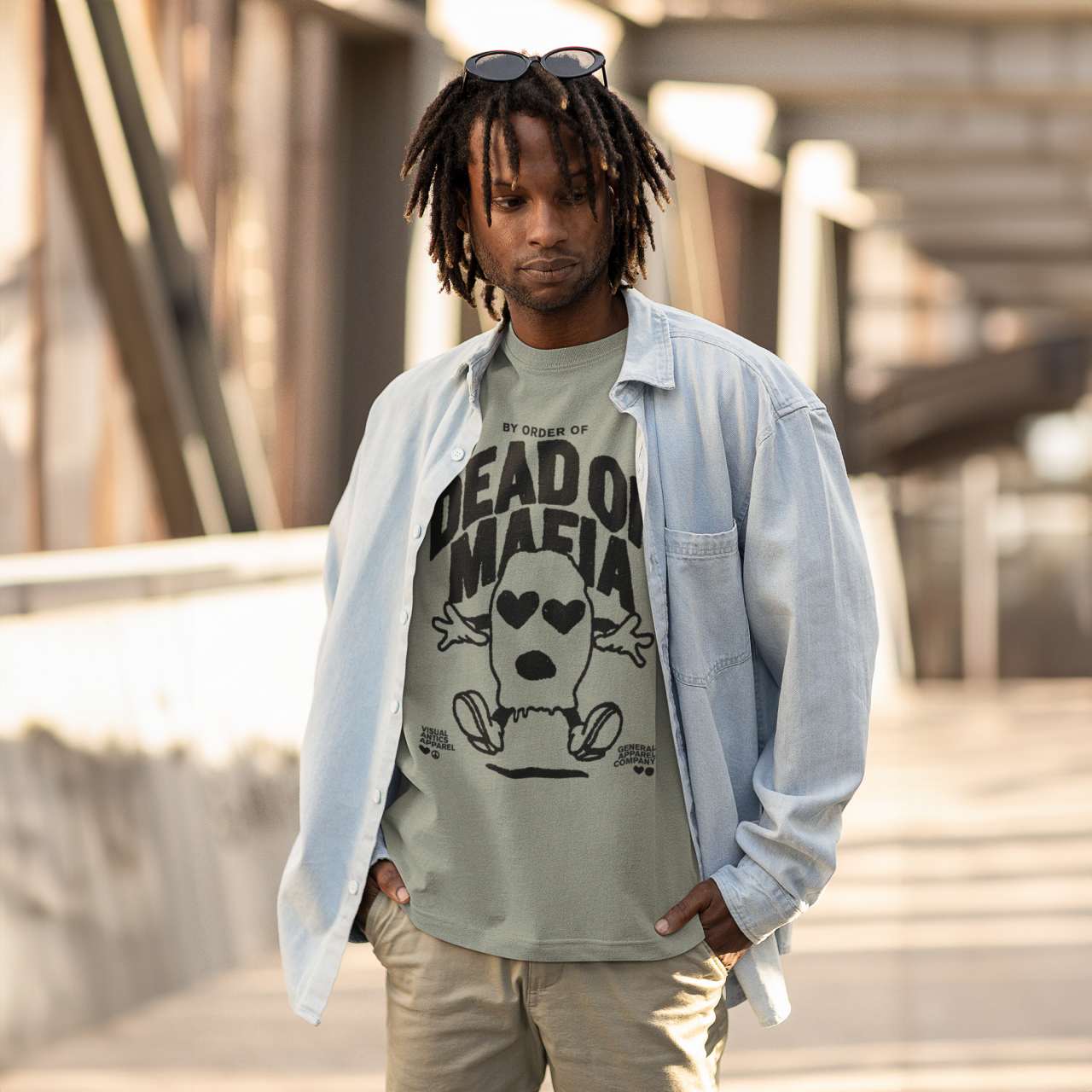 Pistachio green t hot sale shirt