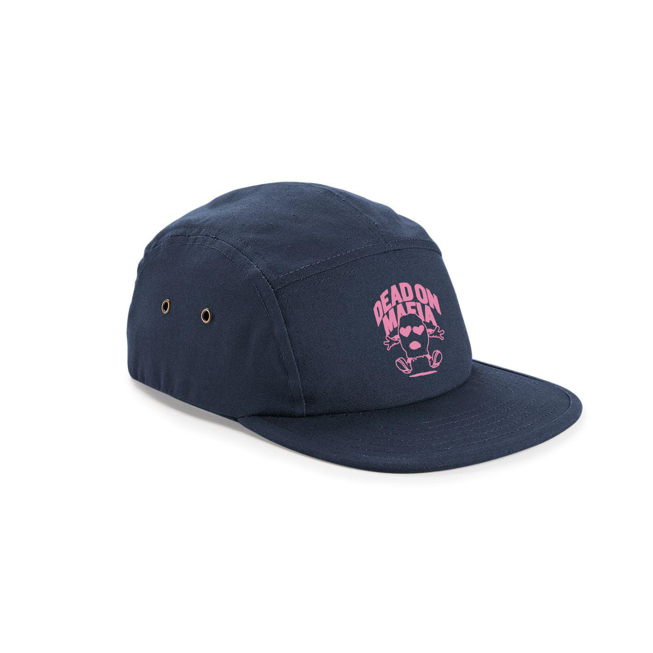 Dead On Mafia 5 Panel Navy Camper Cap