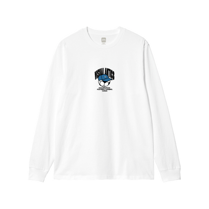 Footyman Long Sleeve WhiteT-Shirt