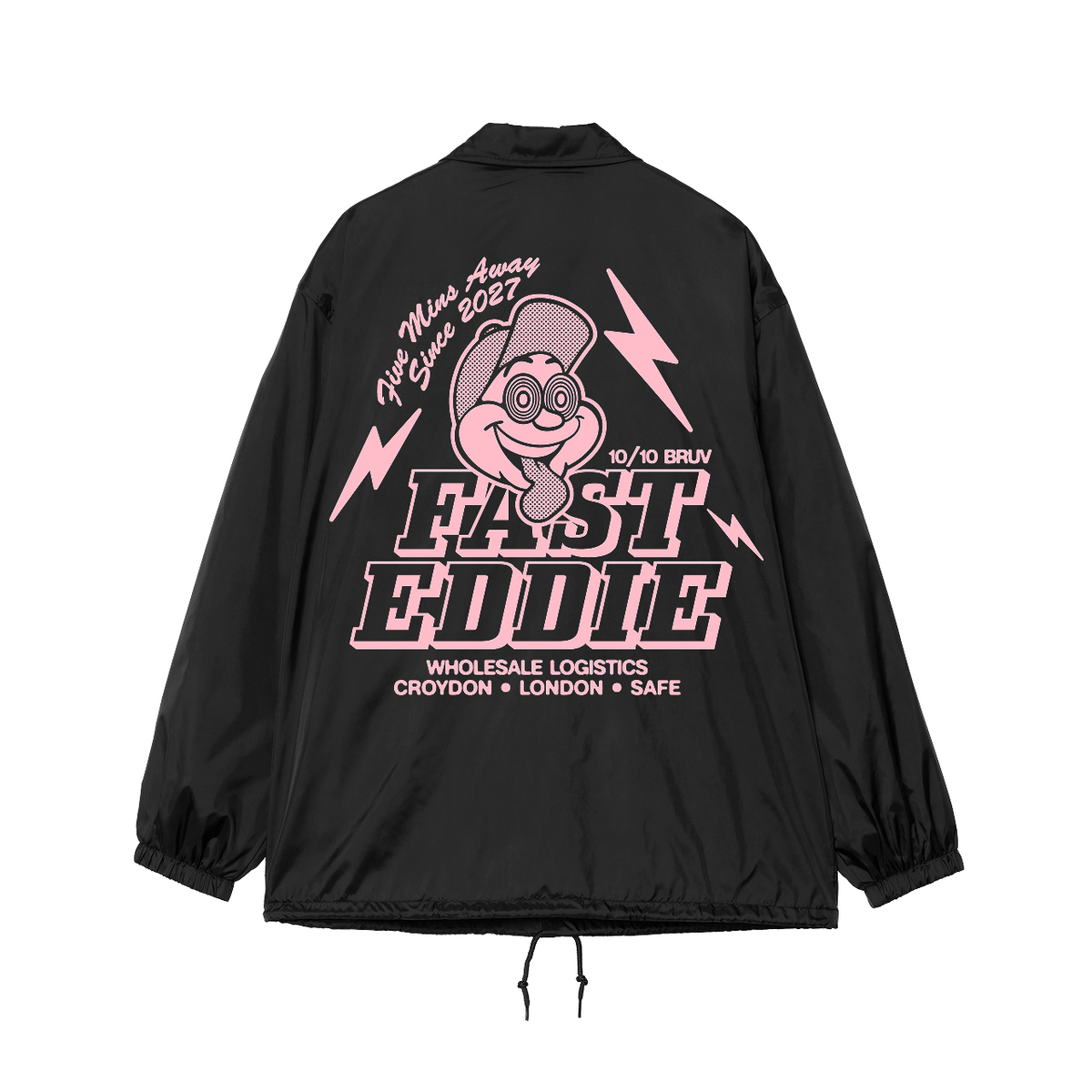 Fast Eddie Wholesale Logistics Coach Jacket