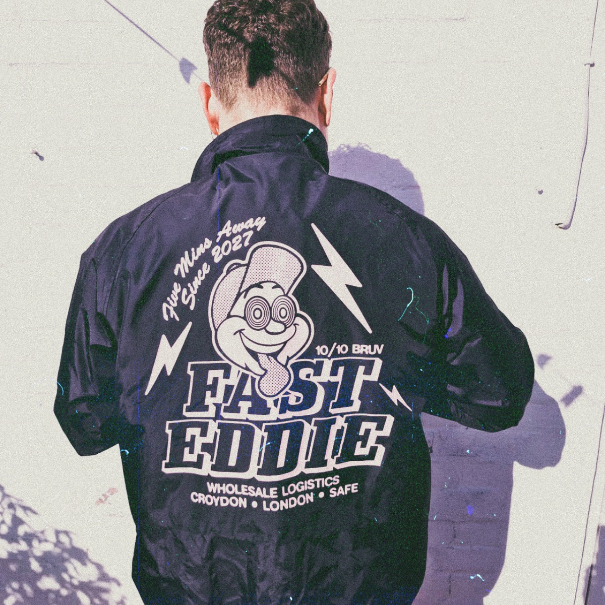 Fast Eddie Wholesale Logistics Coach Jacket