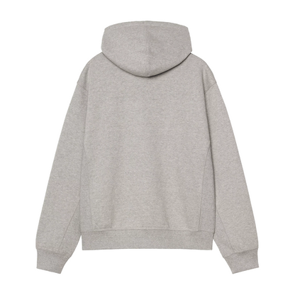 General Apparel Co. Grey Marl Zip Hood