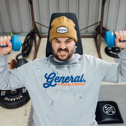 General Apparel Co. Grey Marl Sweatshirt