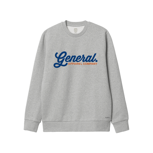 General Apparel Co. Grey Marl Sweatshirt