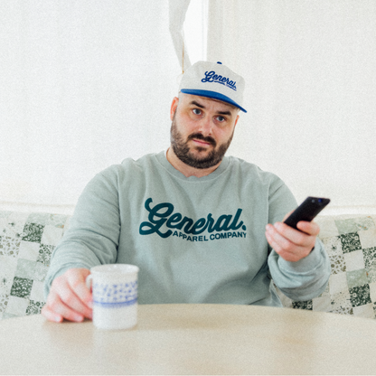 General Apparel Co. Stonewashed Sage Sweatshirt
