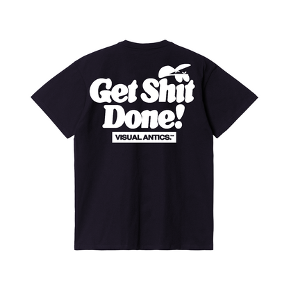 Get Shit Done VA Mucker Navy T-Shirt