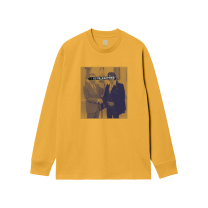 Glue Factory Working For Nixon Mustard Long Sleeve T-Shirt