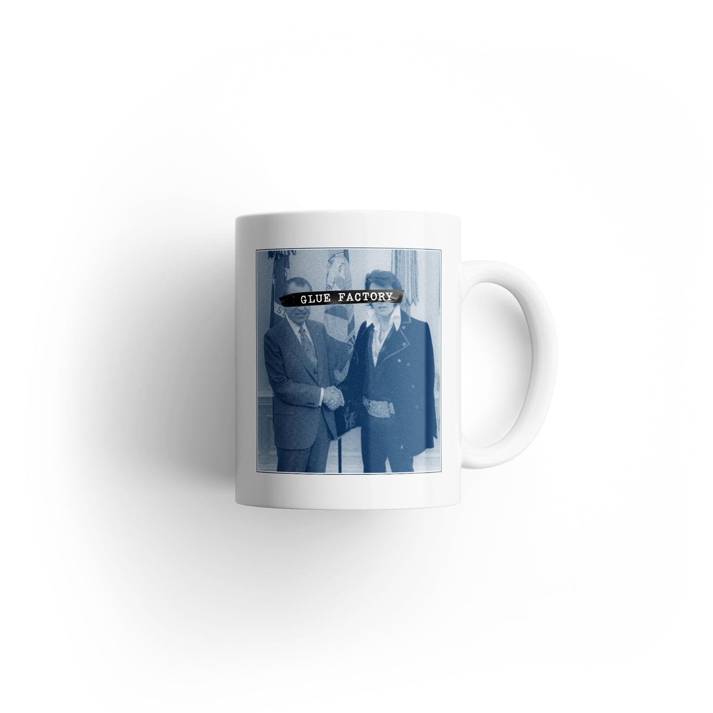 Glue Factory Working For Nixon Mug