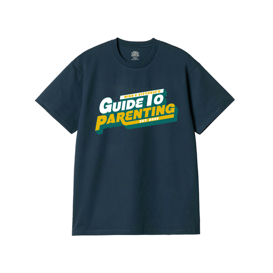 Guide To Parenting Classic Denim Blue T-Shirt