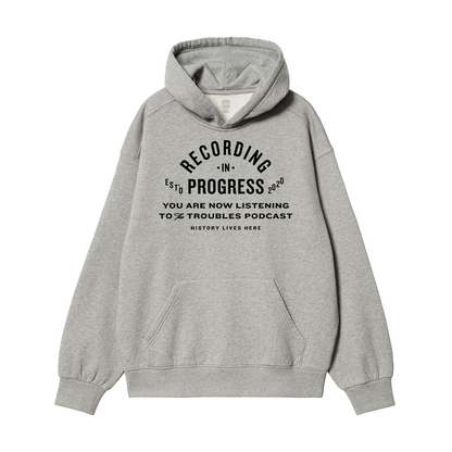 History Lives Here Grey Hoodie