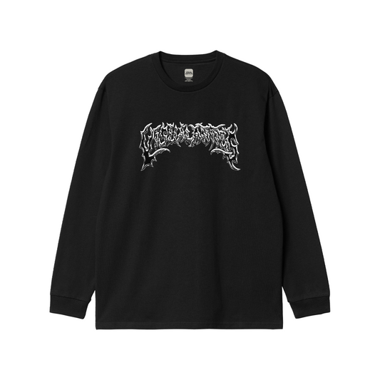 Heavy Metal Antics Black Long Sleeve T-Shirt