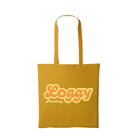Helens Log Loggy Mustard Tote
