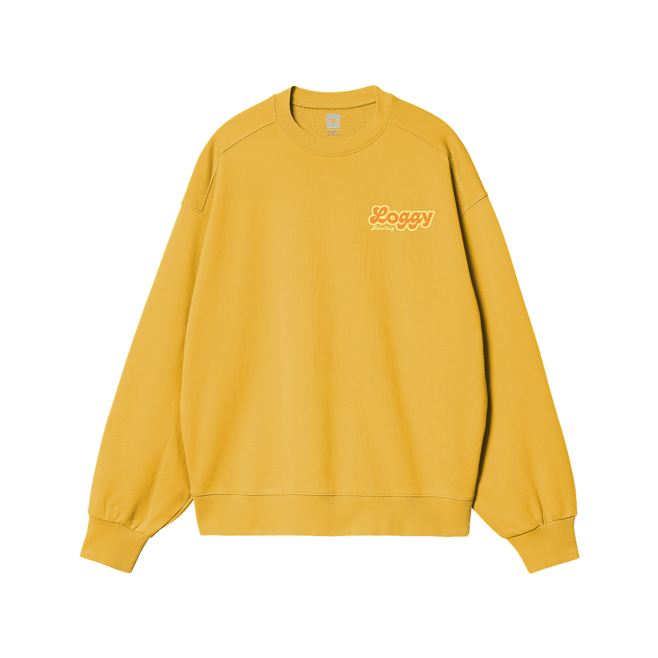 Helens Log Loggy Ochre Sweatshirt