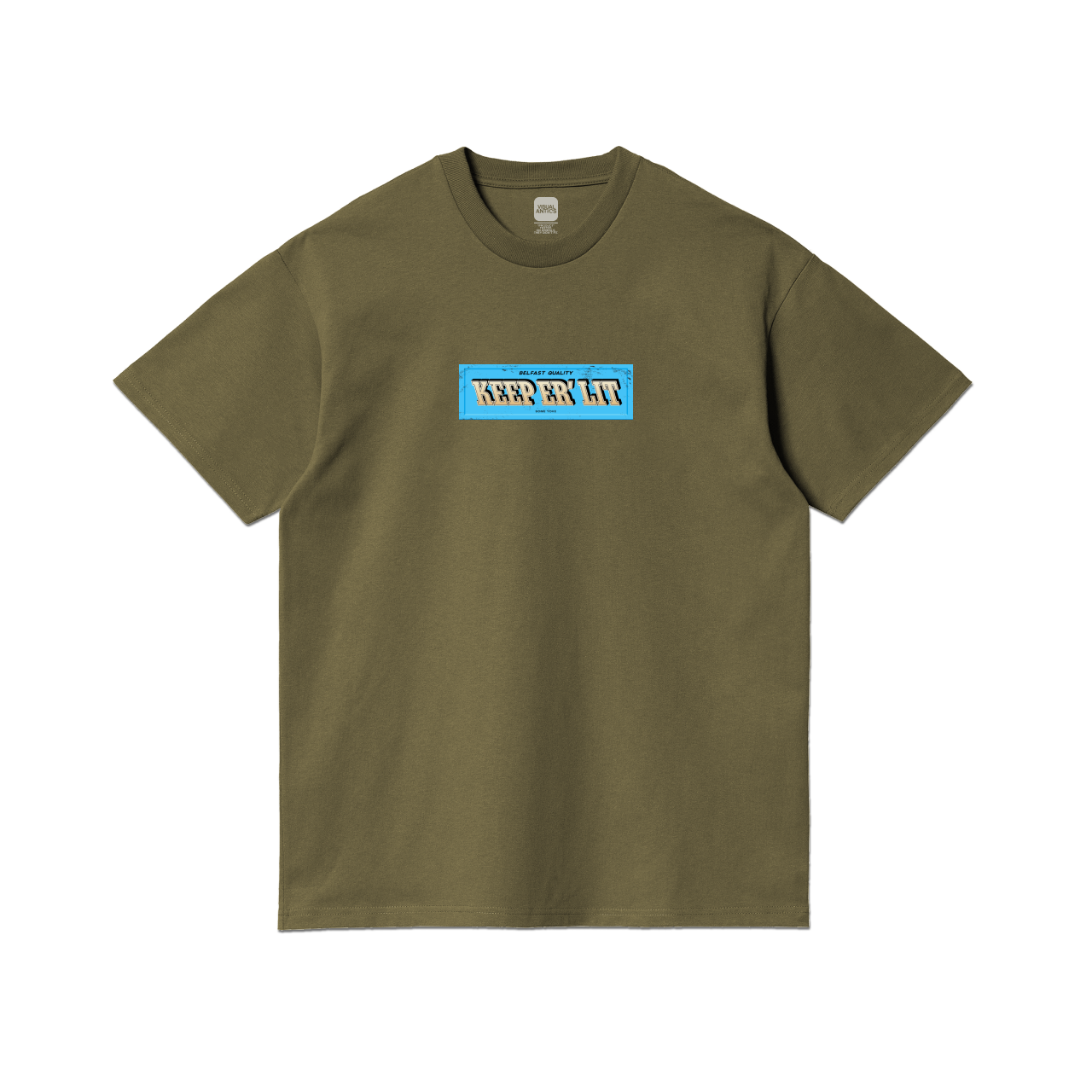 Keep Er Lit Khaki T-Shirt