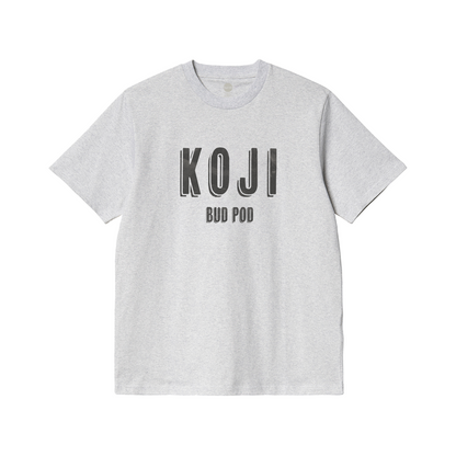 KOJI Bud Pod Light Grey Marl T-Shirt