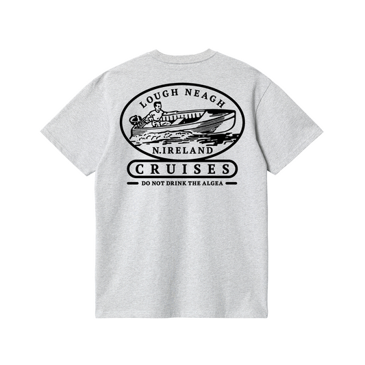 Lough Neagh Cruises Light Heather T-Shirt