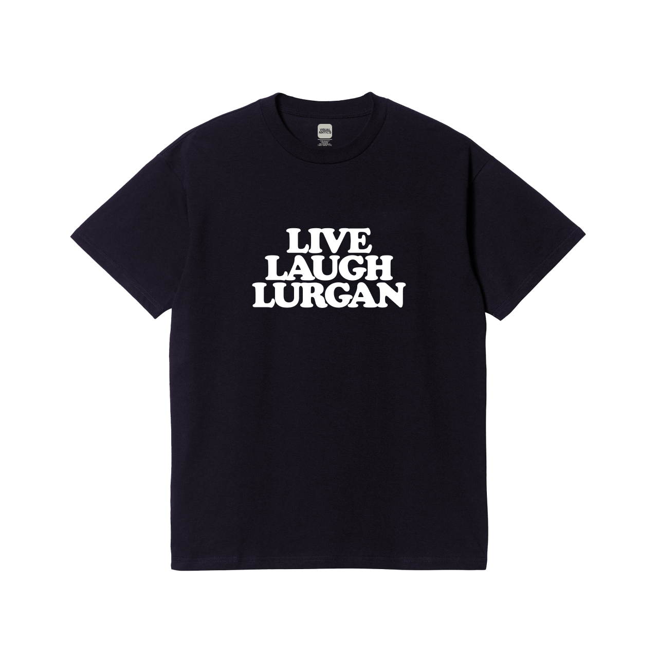 Live Laugh Lurgan Black T-Shirt