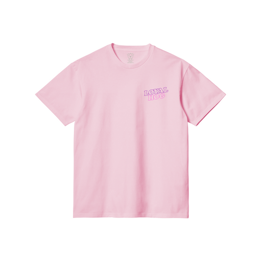 Loyal Hogs Faded Pink T-Shirt