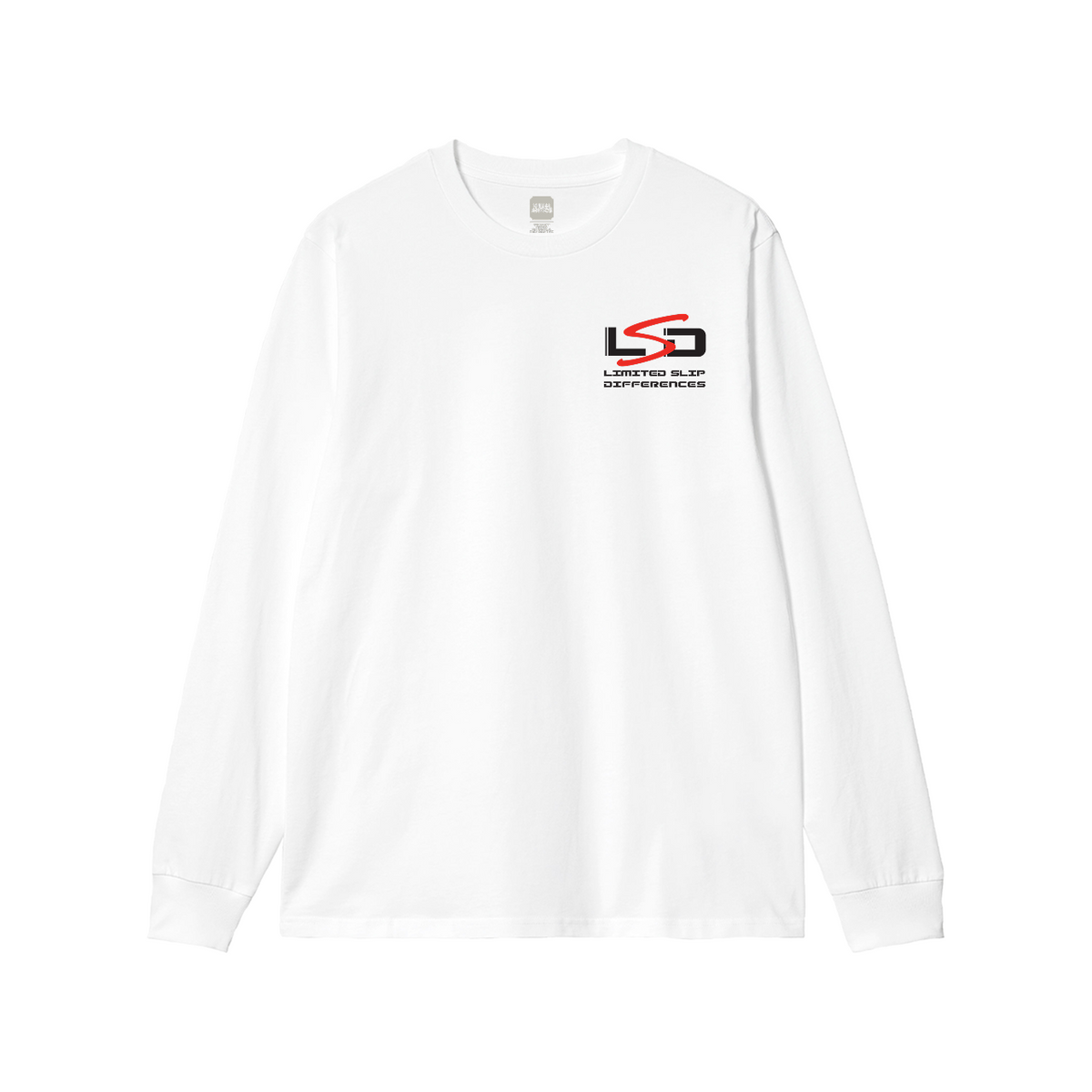 LSD 306 x Grim White Long Sleeve T-Shirt