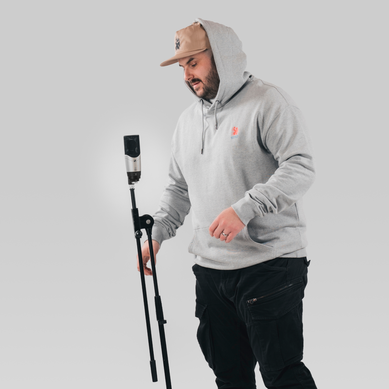 Laverys Comedy Sports Club Grey Marl Hoodie